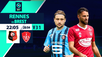 Rennes vs Brest - Ligue 1 2023/24 - Vòng 31