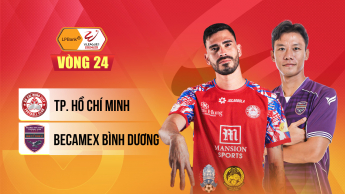 TP. Hồ Chí Minh vs Becamex Bình Dương - Vleague 1 - Vòng 24