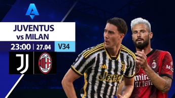 Juventus vs AC Milan - Serie A 2023/24 - Vòng 34