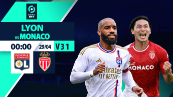 Lyon vs Monaco - Ligue 1 2023/24 - Vòng 31