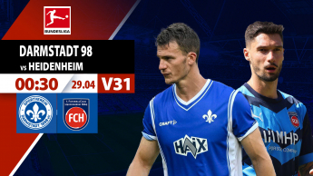 Darmstadt 98 vs Heidenheim - Bundesliga 2023/24 - Vòng 31