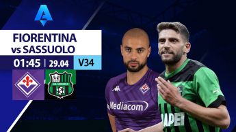 Fiorentina vs Sassuolo - Serie A 2023/24 - Vòng 34