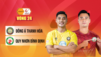 Đông Á Thanh Hóa vs Quy Nhơn Bình Định - Vleague 1 - Vòng 24